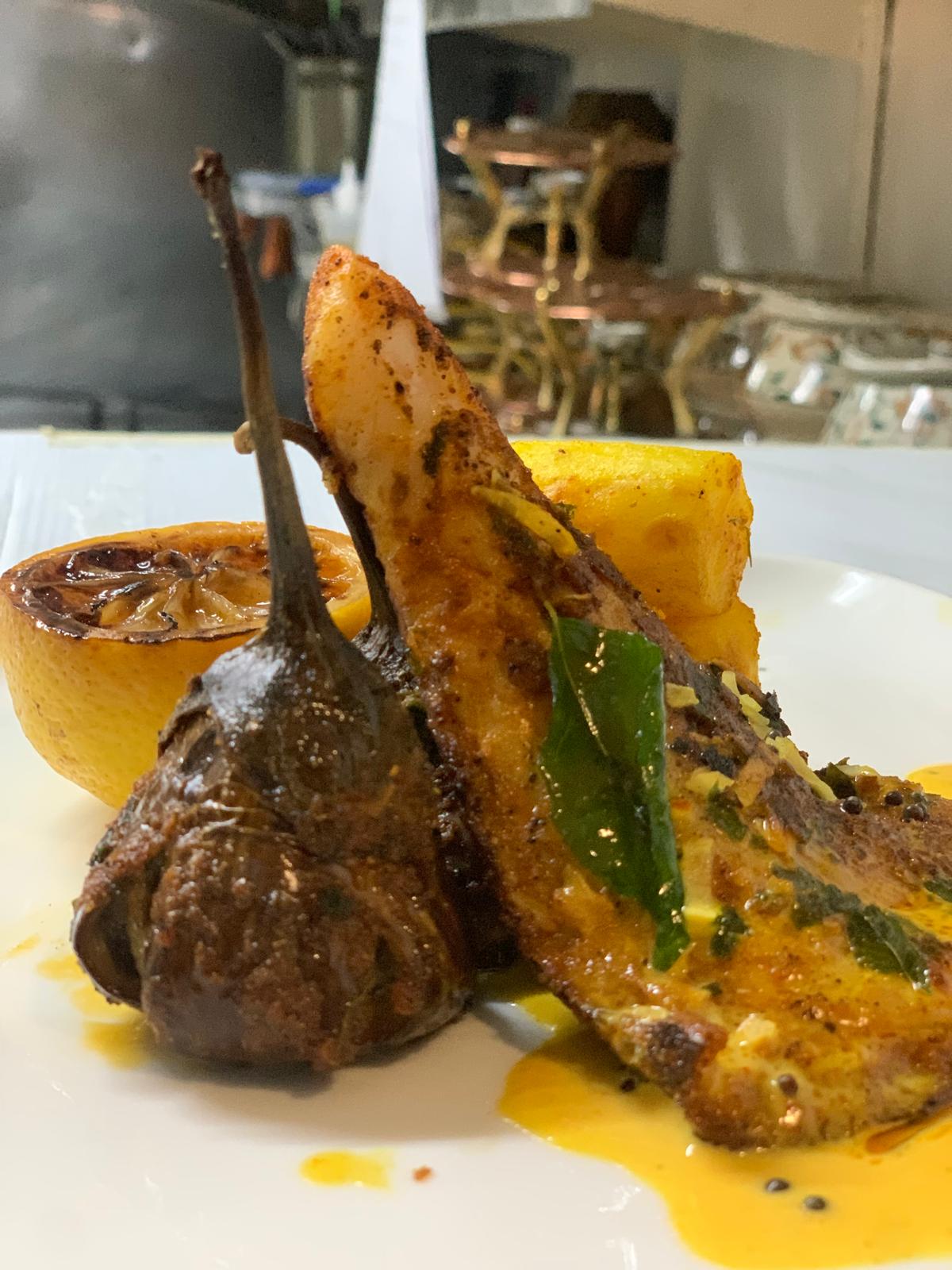 Food Garnish by Students