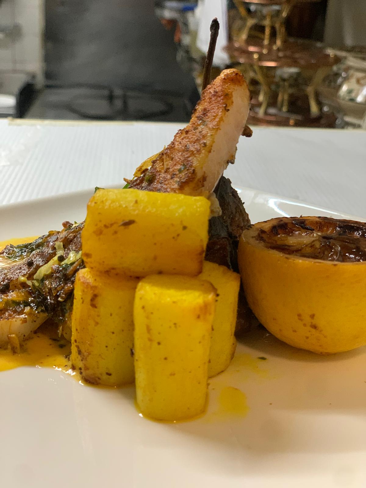 Food Garnish by Students