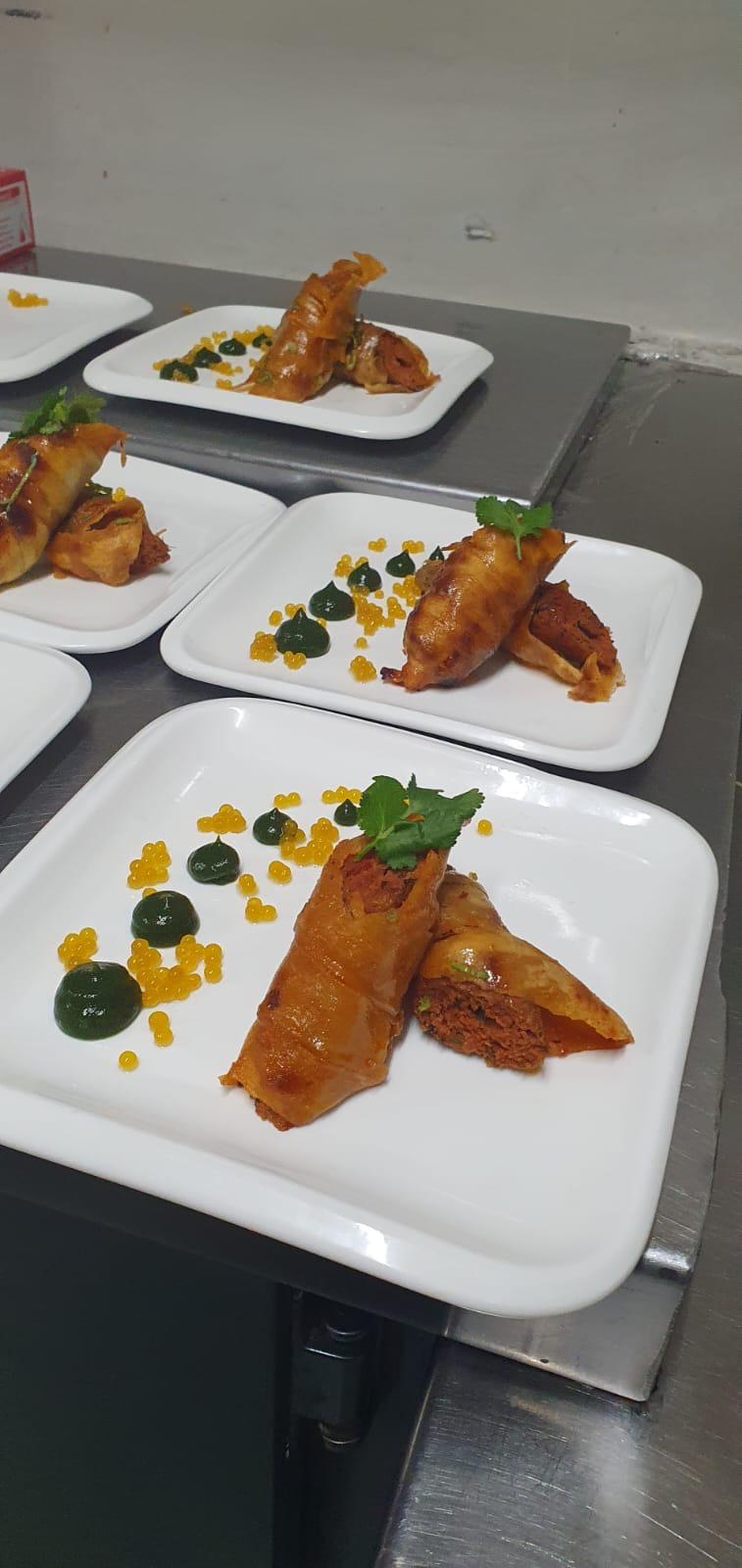 Food Garnish by Students