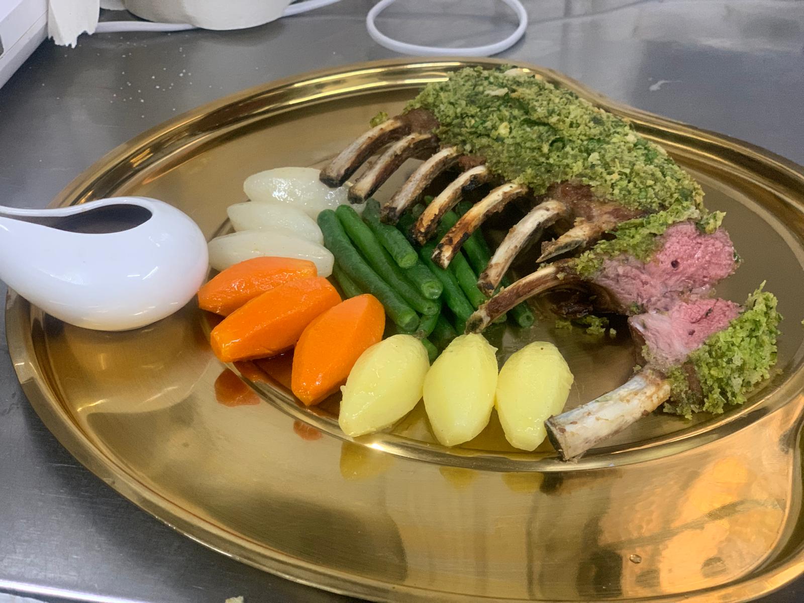 Food Garnish by Students