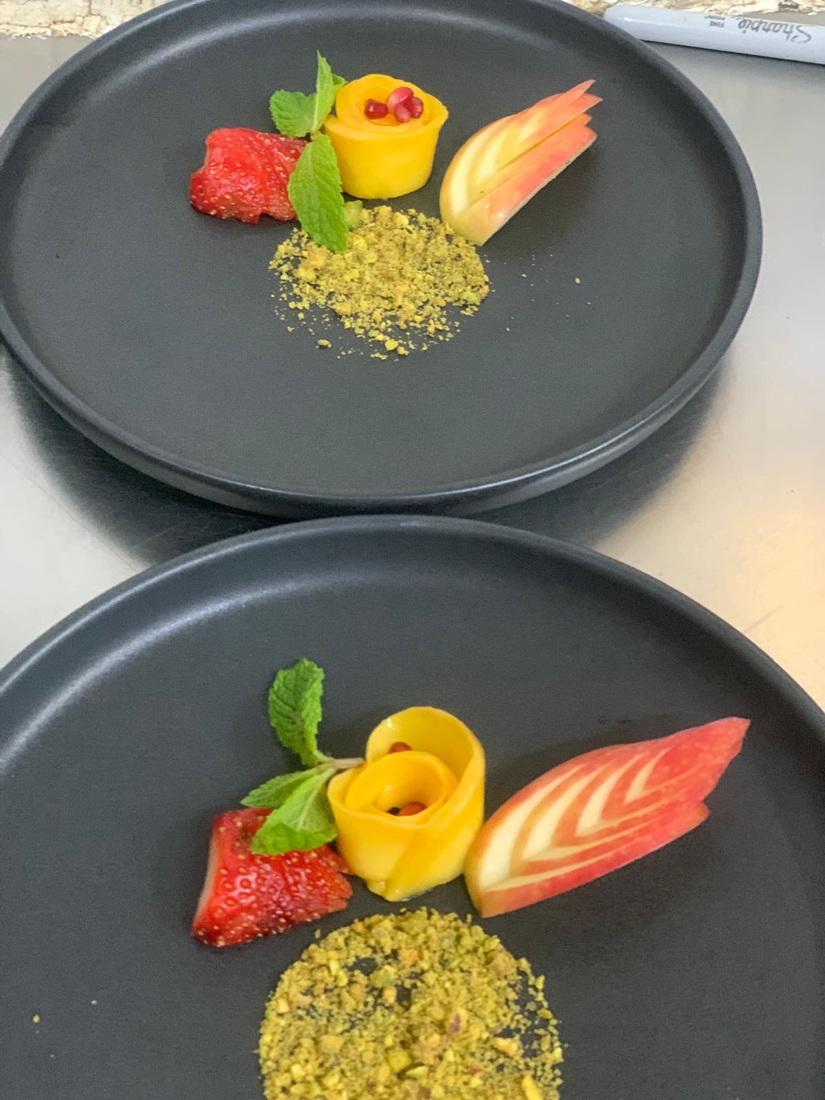 Food Garnish by Students