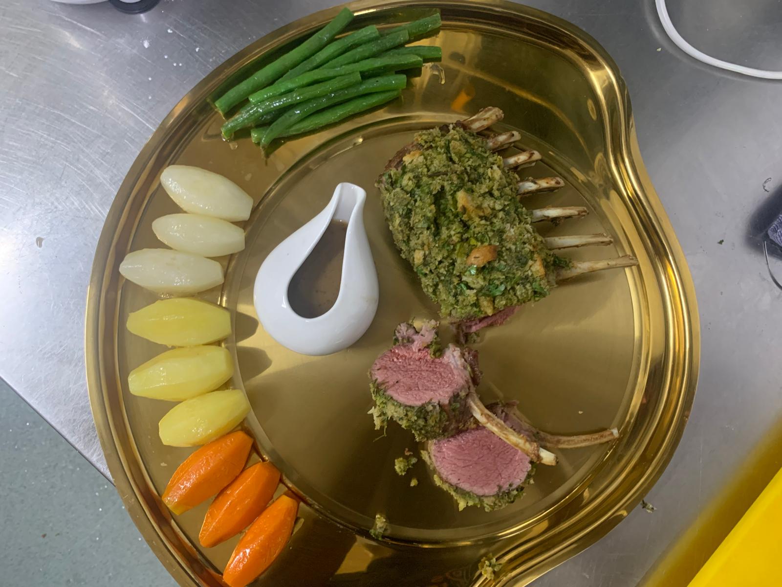 Food Garnish by Students