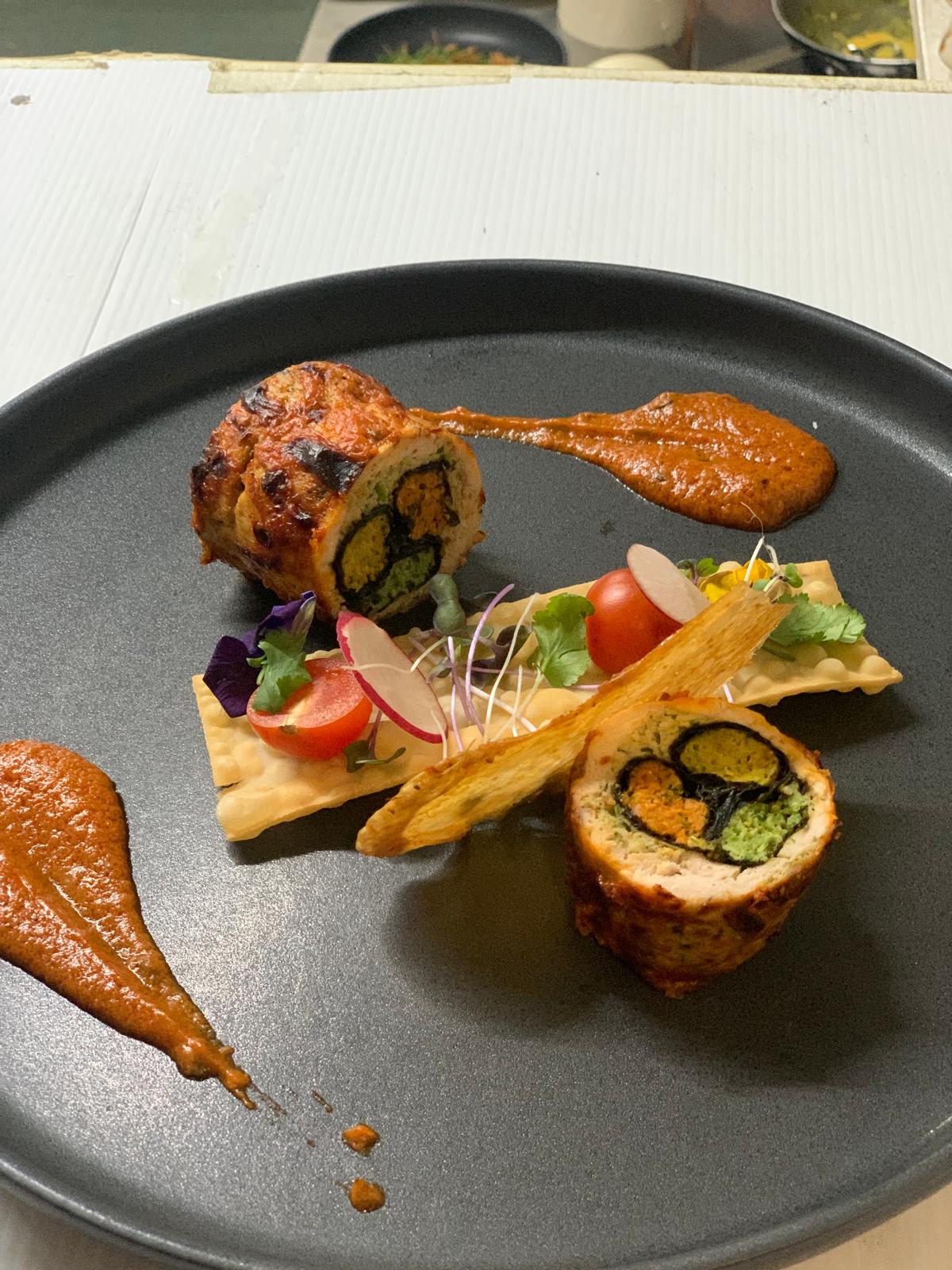 Food Garnish by Students